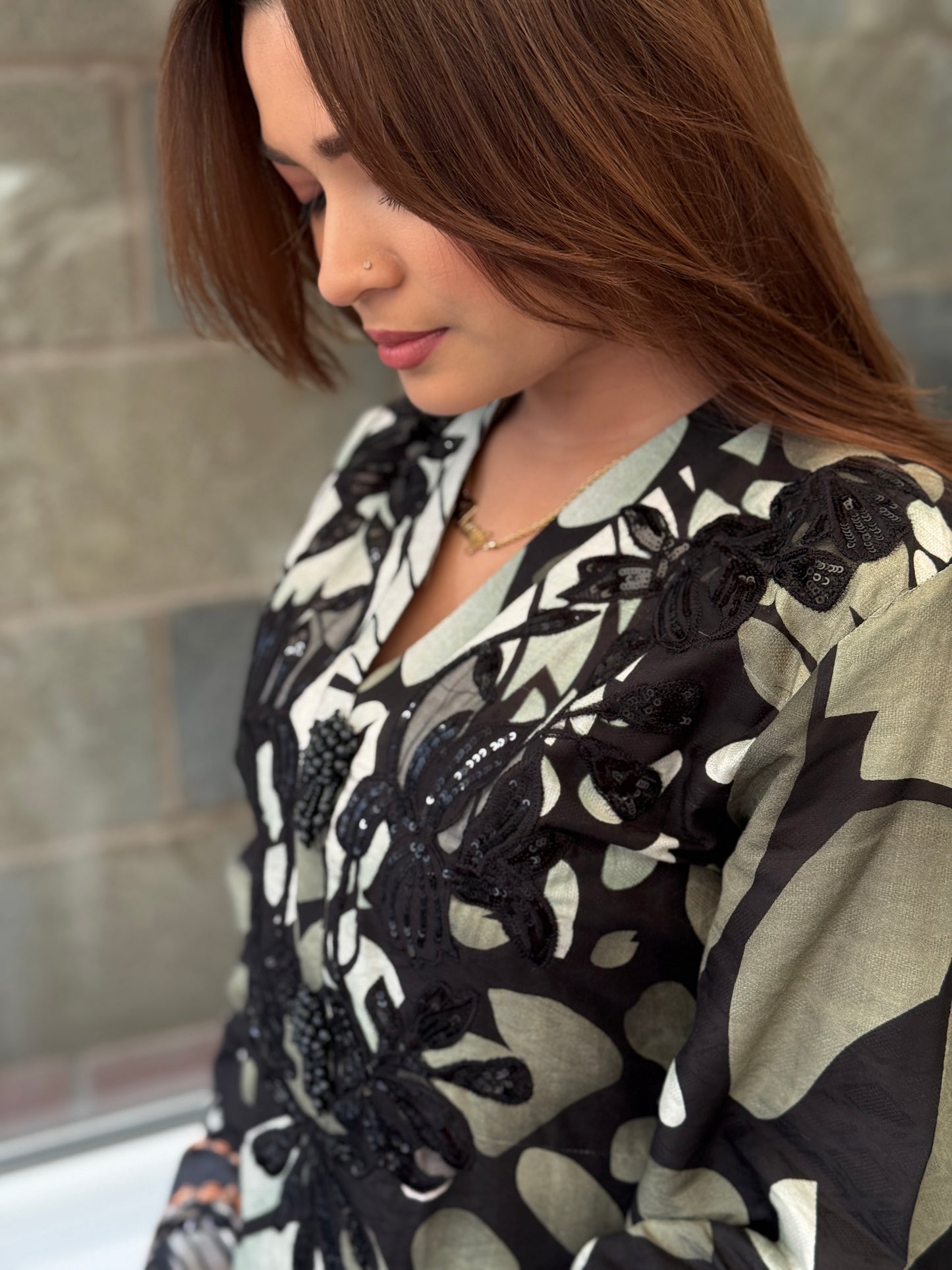 Zareen Noir Lawn Suit