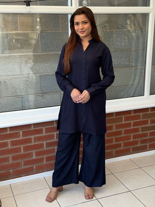 Midnight Dhanak Co-Ord