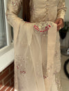 Champagne Pearl Embellished Suit