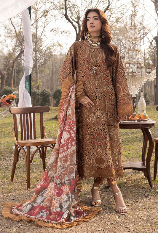 LUXURY EID COLLECTION - CARAMEL BROWN