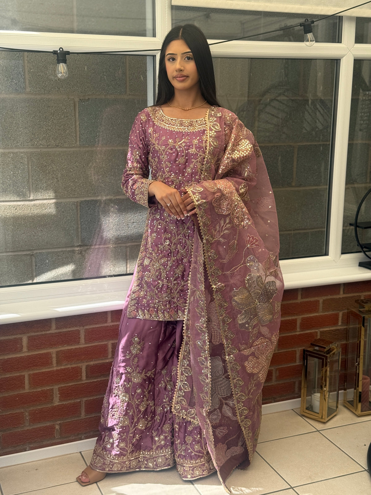 Zarelle Royale - Luxe Wedding Sharara Suit*