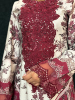 Maria B - M Print Maxi Suit