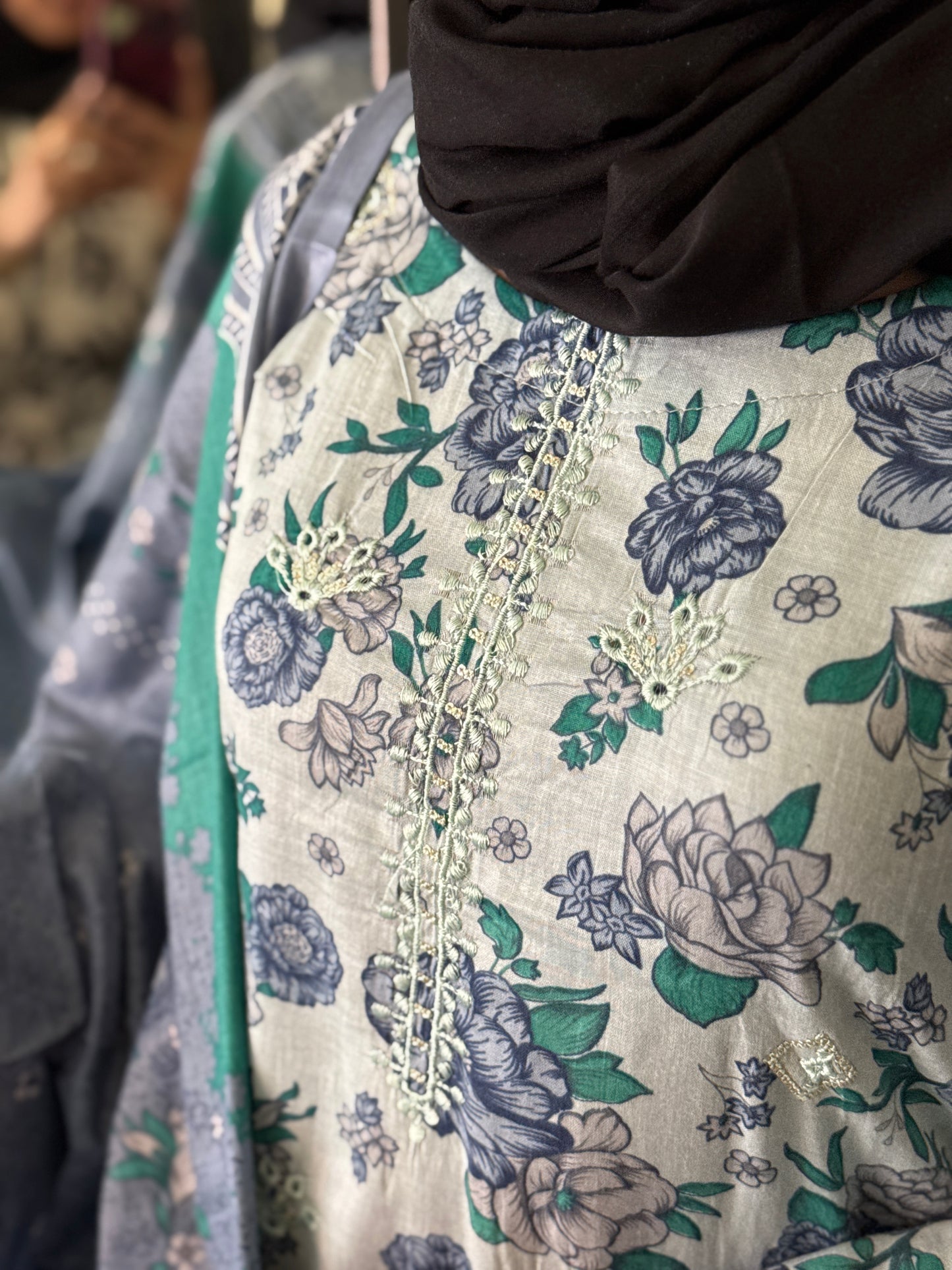 The Everyday Lawn Collection - Blue Floral