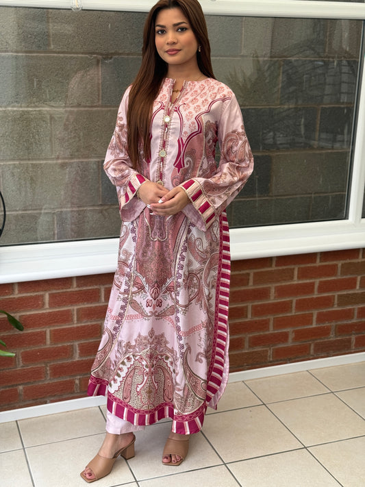 Liana Luxe - Mother & Daughter Set - Pink