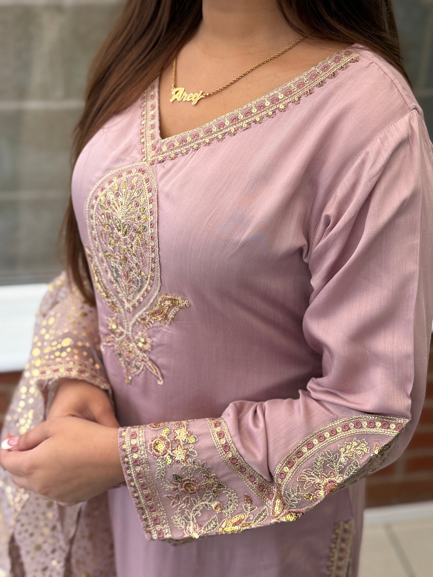Blush Pink Noor Mother Daughter Eid