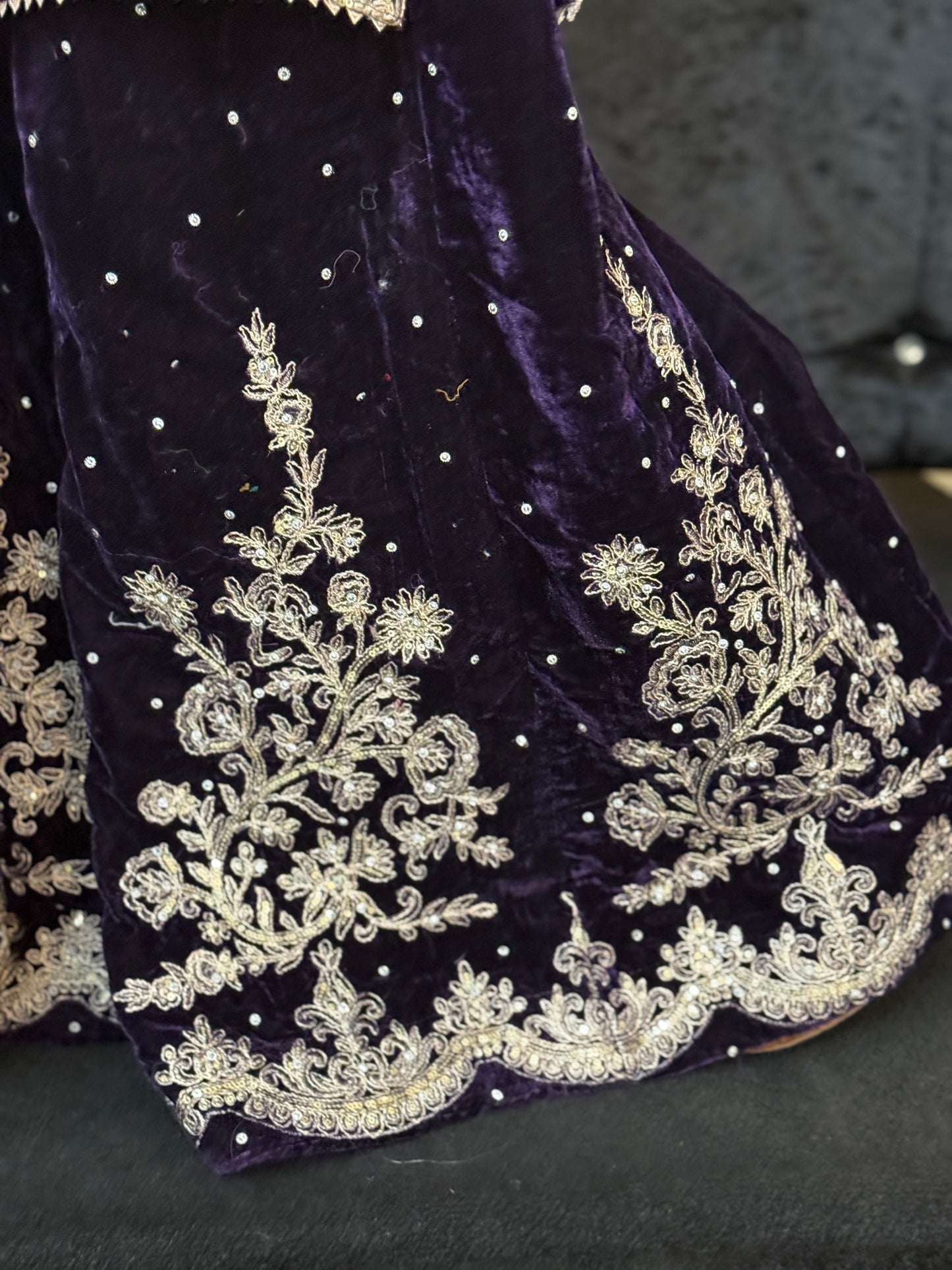 Asteria Velvet - Cadbury Plum