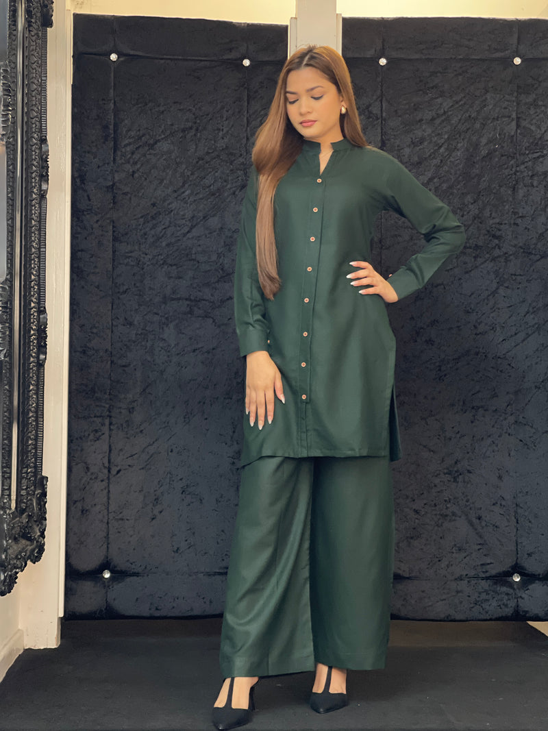FARYAL - BOTTLE GREEEN