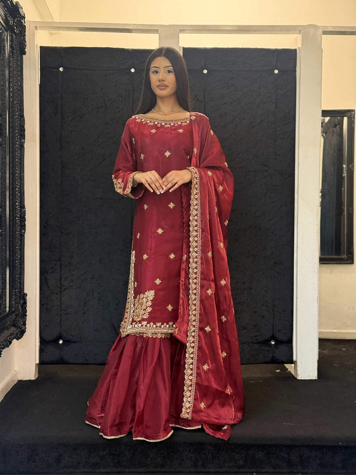 Sheesha Silk Lehnga Suit