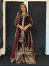 Zeenat Royale - Velvet & Jamawar Suit