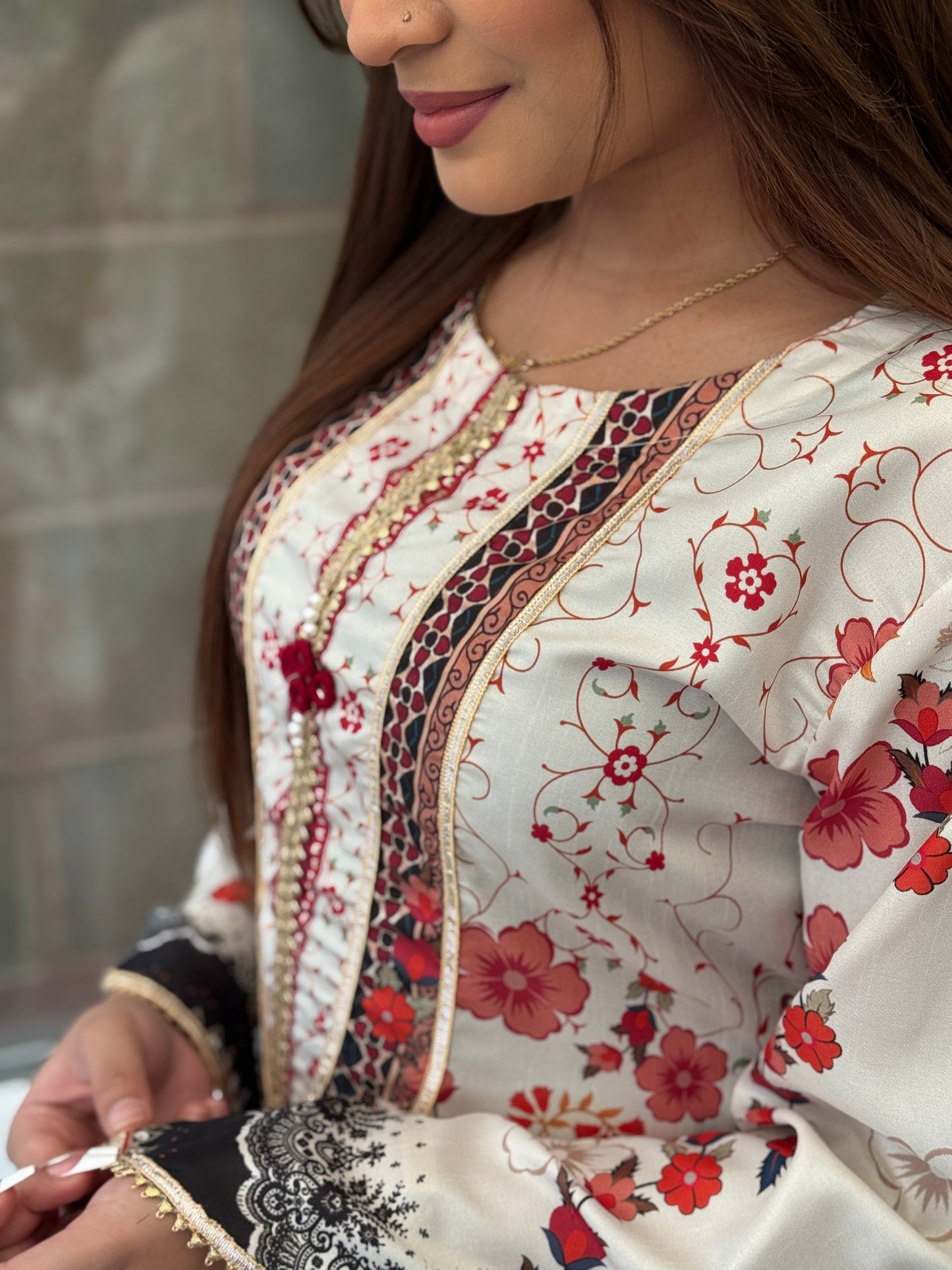 Liana Luxe - Mother & Daughter Set - Off White