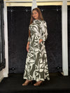 KHAKI MAXI DRESS