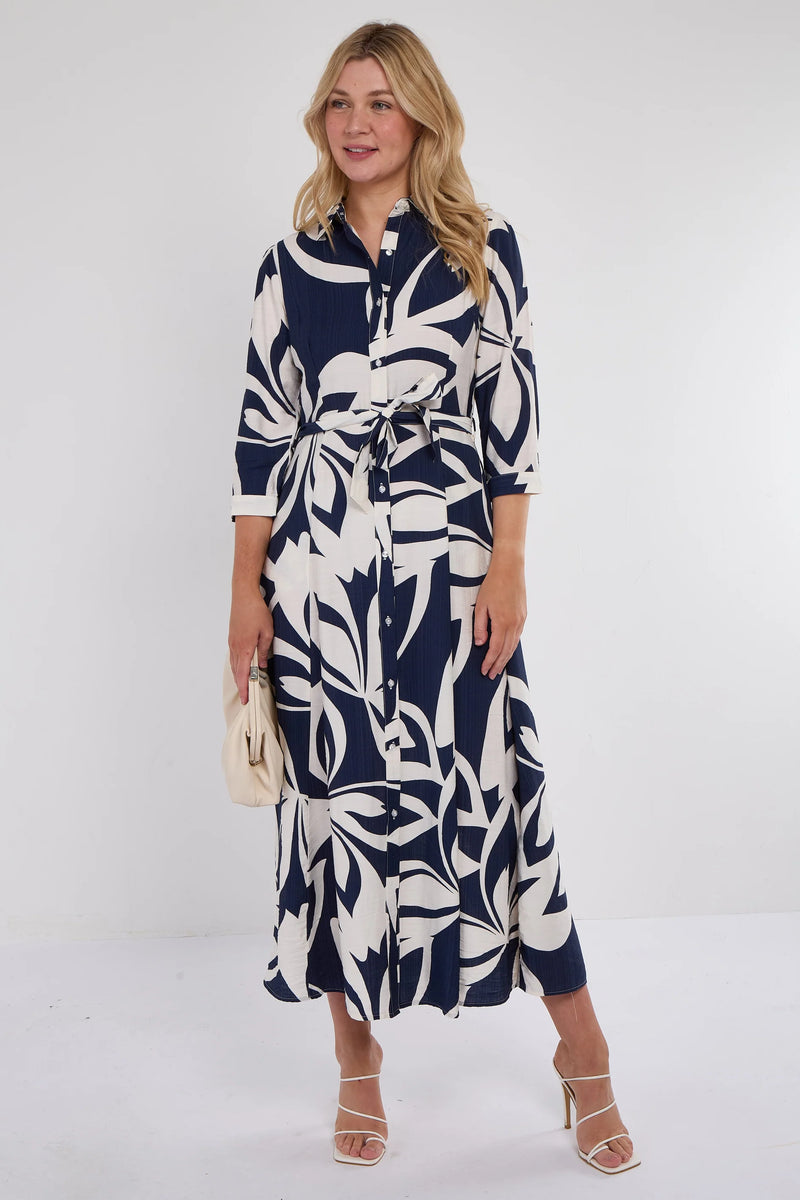 NAVY MAXI DRESS