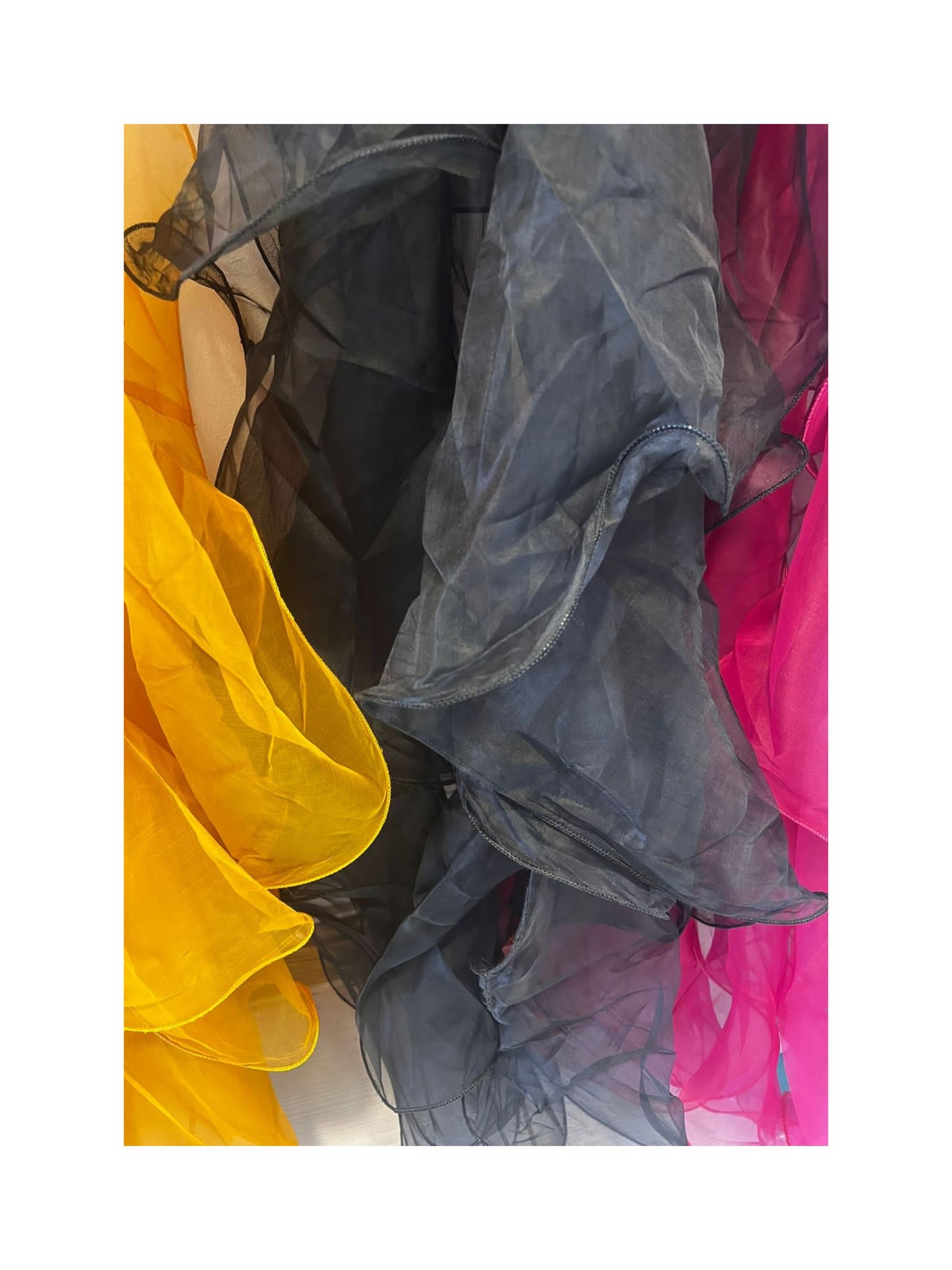 Ruffle scarves
