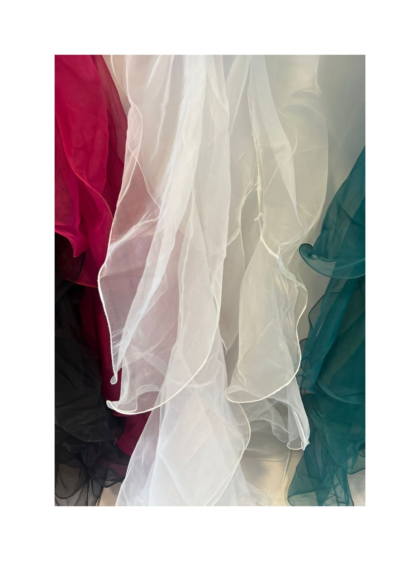 Ruffle scarves