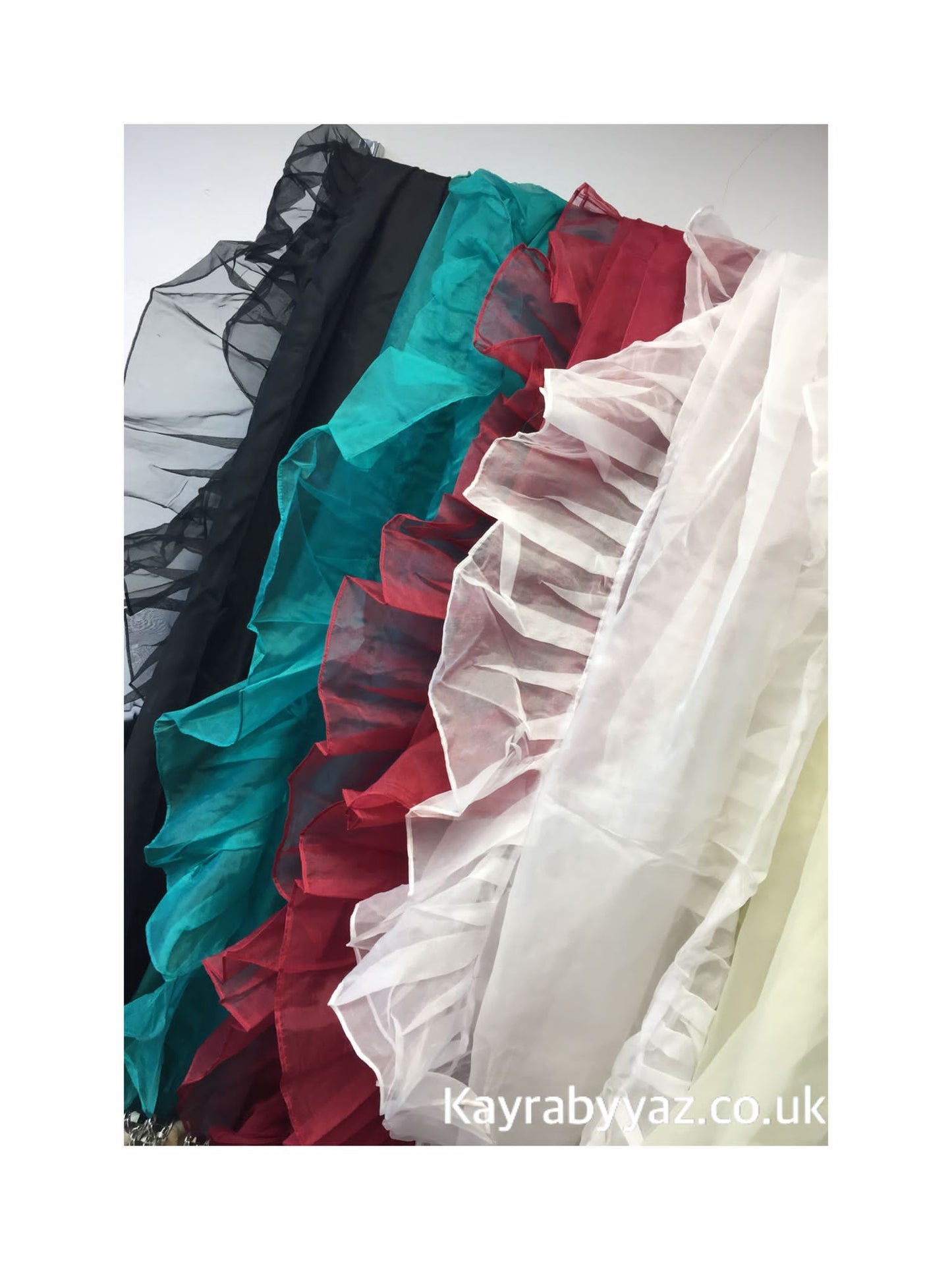 Ruffle scarves
