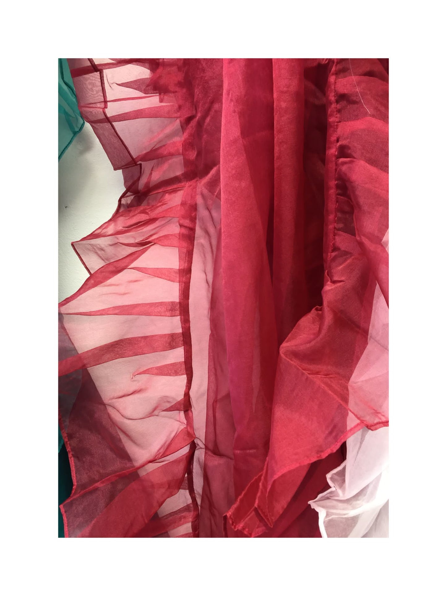 Ruffle scarves